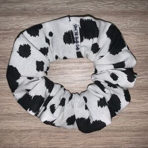 $7ea or 3/$15 Cow print hair Scrunchie new